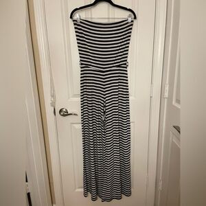 Strapless, black/white jumper​​